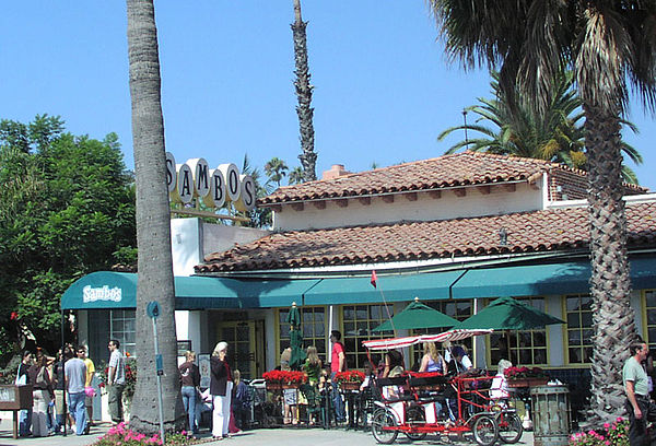 Sambos Restaurant Outside of Sambo's restaurant.