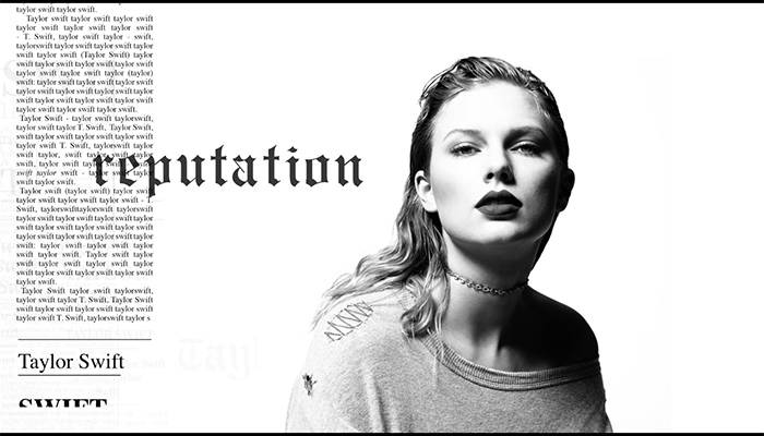 Taylor Swift Reputation album cover