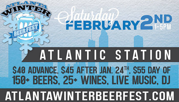 Atlanta Winter Beer Festival festival poster