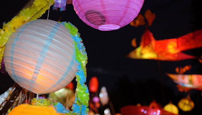 Lantern-Parade lanterns