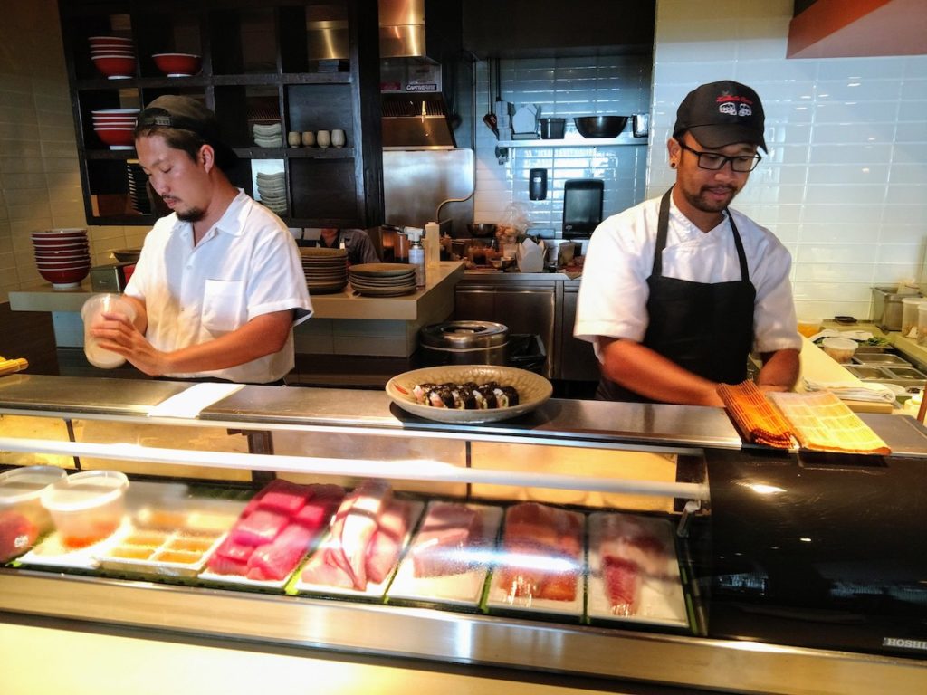 sushi chefs at Imoto in Palm Beach