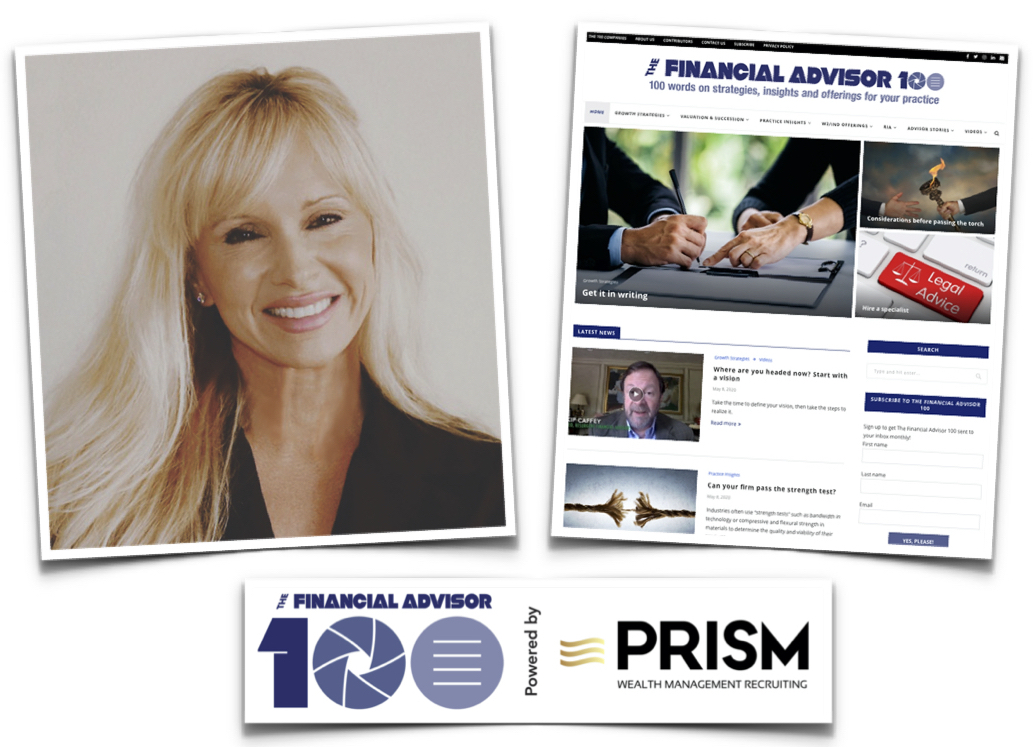 Financial Recruiting Firm Launches The Financial Advisor 100 The